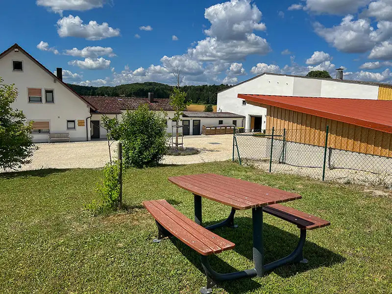 Gelände Jura Ferienhof