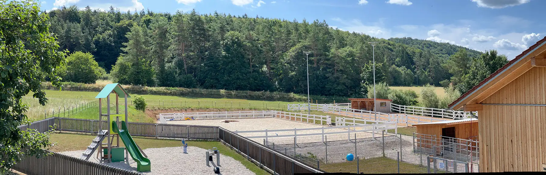 Panorama Anlage Jura Ferienhof